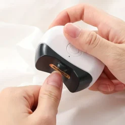 Electric Automatic Nail Clippers USB Rechargeable Electric Trimmer Nail Cutter Scissors For Women Men