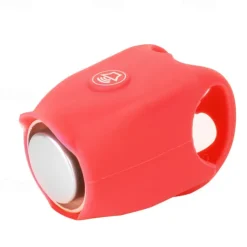 Electric Bicycle Bell 90db Horn Rain Proof MTB Bicycle Handlebar Silicone Shell Ring Bicycle Bell Accessories