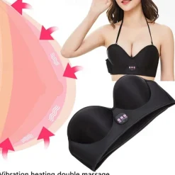 Electric Breast Massage Bra Infrared Heating Chest Enlargement Stimulator Enhancer Massager The Circulation Relieve Breasts