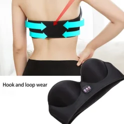 Electric Breast Massage Bra Infrared Heating Chest Enlargement Stimulator Enhancer Massager The Circulation Relieve Breasts