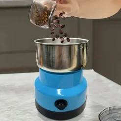 Electric Cereals Grain Grinder Grinding Machine Coffee BlenderCoffee Preparation Machine Portable Grinder Electric Grinder BeanGrinder Coffee Maker For Home