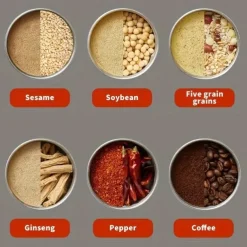 Electric Cereals Grain Grinder Grinding Machine Coffee BlenderCoffee Preparation Machine Portable Grinder Electric Grinder BeanGrinder Coffee Maker For Home