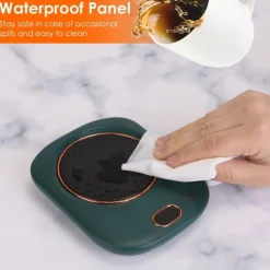 Electric Coffee Mug Heater for Desk Auto Shut off USB Tea Milk Beverage Cup Heater Heating Plate for Office Home 3 Temperature Setting