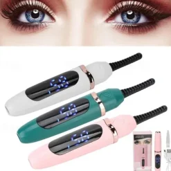 Electric Eyelash Curler Rechargeable Heating Portable Eyelash Curler Long Lasting Eyelash Curler Tool