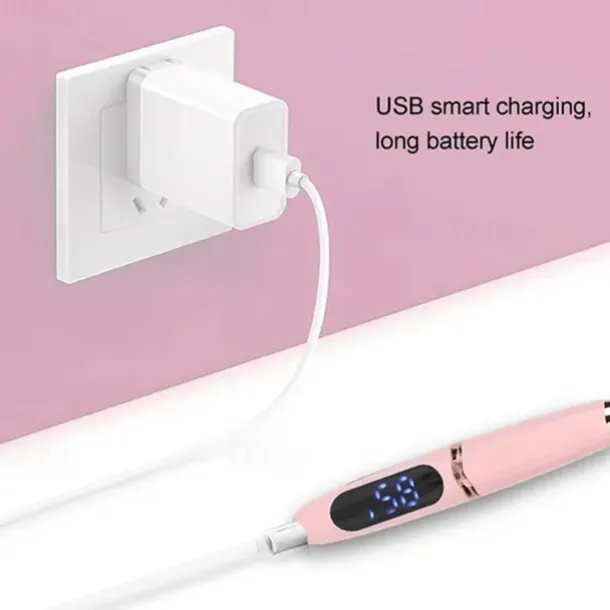 Electric Eyelash Curler Rechargeable Heating Portable Eyelash Curler Long Lasting Eyelash Curler Tool