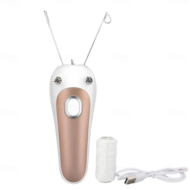 Electric Facial Hair Remover Female Body Leg Face Cotton Thread Epilator Shaver Mini Women Hair Removal Beauty Machine