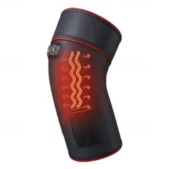 Electric Heating Knee Pad Massage Leg Musle Bone Pain Relief Vibration Massager Physiotherapy Instrument Rehabilitation