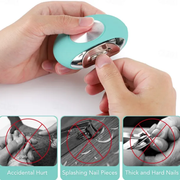 Electric Nail Clipper Manicure Grinder for Adults and Children Home Portable Trimming Nail Clippers Manicure