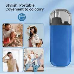 Electric Nose Hair Shaving Tool Professional Nose Trimmer Dual-Edge Blades USB Charging for Face Care