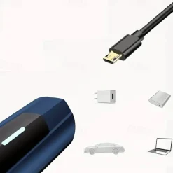 Electric Razor Trimmer For Men - 3 Replaceable Blade Heads -Wet & Dry Shave Ball Nose Body Hair Facial Shaver - Ideal Mens Gifts