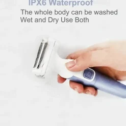 Electric Razors For Women For Leg Face Arm Bikini Armpit Pubic Hair Electric Shaver For Women Painless Cordless Battery Powered Portable Face Body Shavers
