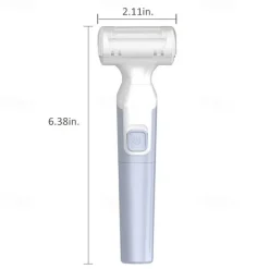 Electric Razors For Women For Leg Face Arm Bikini Armpit Pubic Hair Electric Shaver For Women Painless Cordless Battery Powered Portable Face Body Shavers