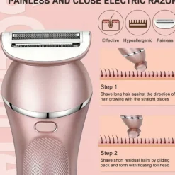 Electric Shaver For Women Household Epilator Painless Electric Razor Gifts For Women