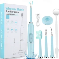 Electric Sonic Dental Irrigator Scaler Teeth Whitening Portable Ultrasonic Tartar Calculus Remover Teeth Cleaning Tool