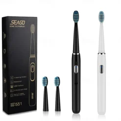 Electric Toothbrush Rechargeable Sonic Tool Electric Toothbrush Replacement Brush Heads Professional Sonic Toothrsuh