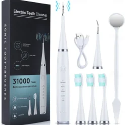 Electric Toothbrush Sonic Dental Scaler Teeth Whitening kit Tooth Whitener Calculus Tartar Remover Tools Cleaner Stain Oral Care