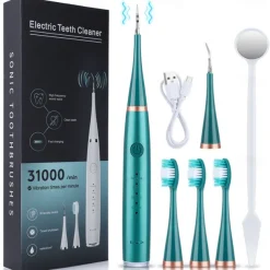 Electric Toothbrush Sonic Dental Scaler Teeth Whitening kit Tooth Whitener Calculus Tartar Remover Tools Cleaner Stain Oral Care