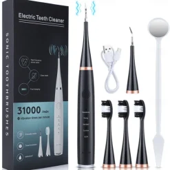 Electric Toothbrush Sonic Dental Scaler Teeth Whitening kit Tooth Whitener Calculus Tartar Remover Tools Cleaner Stain Oral Care