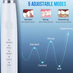 Electric Toothbrush Sonic Dental Scaler Teeth Whitening kit Tooth Whitener Calculus Tartar Remover Tools Cleaner Stain Oral Care