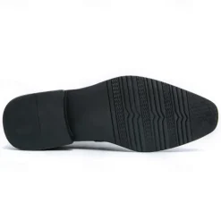 Elegant Brown Faux Leather Dress Shoes with Brogue Detailing for Professional and Business Settings