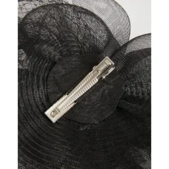 Elegant Fascinators Hats Linen Net Mesh Headpiece Kentucky Hat with Clip Headband Feather Floral Flower Mesh Net Wedding Evening Party Horse Race Ladies Day Headpiece Headwear