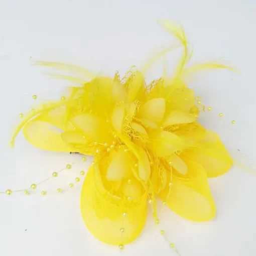 Elegant Feather Net Fascinators Hats with Feathers Fur Floral 1PC Special Occasion Kentucky Horse Race Ladies Day Headpiece dress to impress Race Day Dress