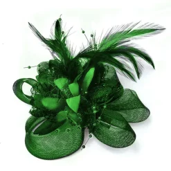 Elegant Feather Net Fascinators Hats with Feathers Fur Floral 1PC Special Occasion Kentucky Horse Race Ladies Day Headpiece dress to impress Race Day Dress