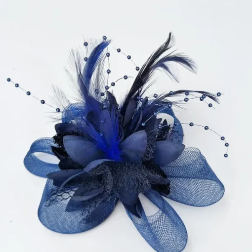 Elegant Feather Net Fascinators Hats with Feathers Fur Floral 1PC Special Occasion Kentucky Horse Race Ladies Day Headpiece dress to impress Race Day Dress