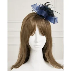 Elegant Feather Net Fascinators Hats with Feathers Fur Floral 1PC Special Occasion Kentucky Horse Race Ladies Day Headpiece dress to impress Race Day Dress