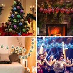 Elegant Wedding Party Reception Solar LED String Lights - Moroccan Ball Outdoor Garden Lights, Waterproof 10M-50LED, 7M-30LED, 5M-20LED Globe Lanterns for Home Decoration