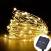 Elegant Wedding Party Reception 20M 200LED Solar String Lights - Waterproof, 8 Modes, Outdoor Fairy Lights for Garden Holiday Decor