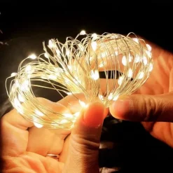 Elegant Wedding Reception Party LED String Lights USB/Battery Powered Copper Wire Fairy Lights Garland for Party Wedding Christmas Lights Decor