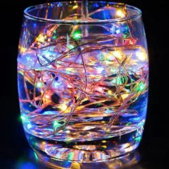 Elegant Wedding Reception Party LED String Lights USB/Battery Powered Copper Wire Fairy Lights Garland for Party Wedding Christmas Lights Decor