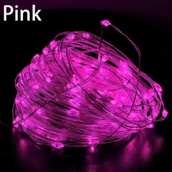 Elegant Wedding Reception Party LED String Lights USB/Battery Powered Copper Wire Fairy Lights Garland for Party Wedding Christmas Lights Decor