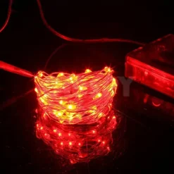 Elegant Wedding Reception Party LED String Lights USB/Battery Powered Copper Wire Fairy Lights Garland for Party Wedding Christmas Lights Decor