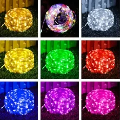 Elegant Wedding Reception Party 5m 10m Fairy LED Lights USB Dream Color Smart String Light Remote APP Controller for Room Wedding Christmas Tree Decoration