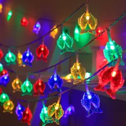 Elegant Wedding Reception Party 3M/6M LED String Light New Year's Decoration Wedding Birthday Party Supplies Chinese Knot Lantern Spring Festival Christmas Lamp