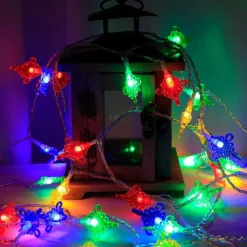 Elegant Wedding Reception Party 3M/6M LED String Light New Year's Decoration Wedding Birthday Party Supplies Chinese Knot Lantern Spring Festival Christmas Lamp