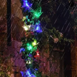 Elegant Wedding Reception Party Outdoor Solar LED String Lights Wedding Decoration 10M 33ft 100 LED 8 Lighting Modes Waterproof Fairy Lights Garden Christmas Wedding Birthday Party Holiday Decoration