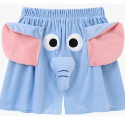 Elephant Shorts Pajama Pants Summer Shorts Cartoon Cute Flying Elephant Nose Unisex Funny Costumes Halloween Carnival