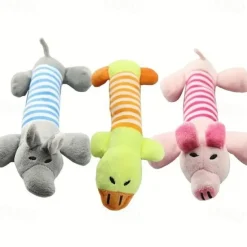 Elephant-Shaped Dog Bites Sounding Toy: Durable Chew Toy for Aggressive Chewers!