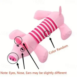 Elephant-Shaped Dog Bites Sounding Toy: Durable Chew Toy for Aggressive Chewers!