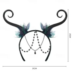 Elf Halloween Costume Headband Scary Costume Adults' Women's Halloween Carnival Easy Halloween Costumes Dress Up