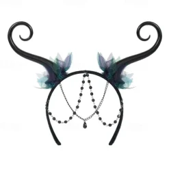 Elf Halloween Costume Headband Scary Costume Adults' Women's Halloween Carnival Easy Halloween Costumes Dress Up