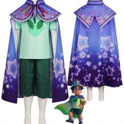 Elio Elio Outfits Movie Cosplay Costume Carnival Costume Dress Up Movie Cosplay for Boys Kid's Halloween Carnival World Book Day Performance Party Comic Con