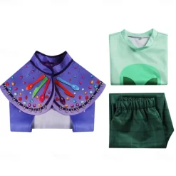 Elio Elio Outfits Movie Cosplay Costume Carnival Costume Dress Up Movie Cosplay for Boys Kid's Halloween Carnival World Book Day Performance Party Comic Con