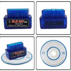 Elm327 Bluetooth Car Code Reader OBD2 V2.1 Mini OBD 2 Car Diagnostic-Tool Scanner Elm327 OBDII Adapter Auto Engine Diagnostic Tool