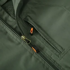 Embroidered Casual Men's Lightweight Waterproof Hooded Rain Jacket Outdoor Raincoat Shell Jacket for Hiking Travel