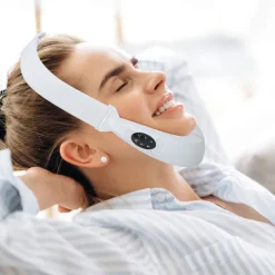 EMS Face Lift Device LED Photon Therapy Vibratory Face Massager Face Slimming Double Chin Removal V-Line Lift Belt Skin care product