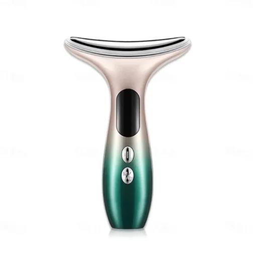 EMS Microcurrent Face Neck Beauty Device LED Photon Firming Rejuvenation Anti Wrinkle Thin Double Chin Skin Care Facial Massager